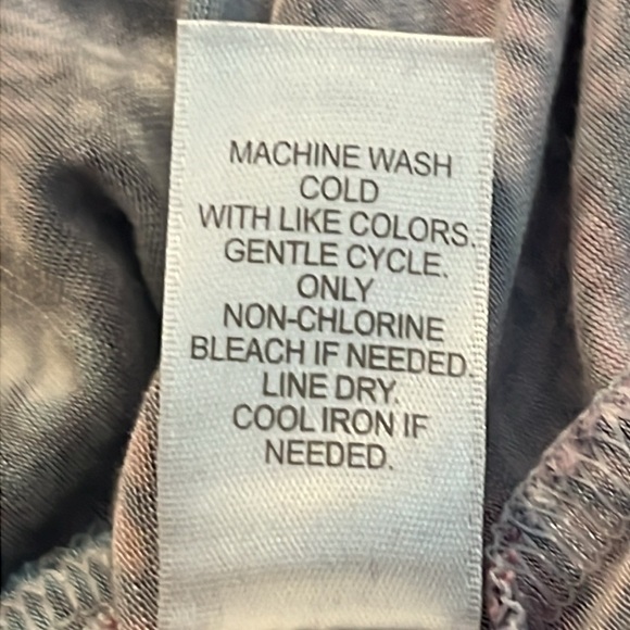 J. Jill Boho Geometric Purple and Blue Print Maxi Pull-On Skirt Size L - Picture 8 of 9